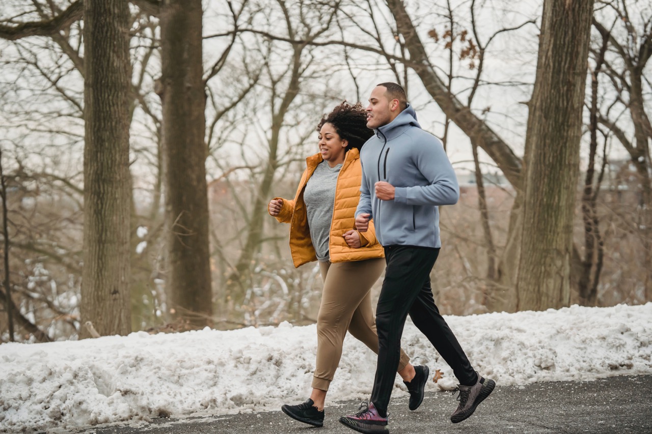 Couple Jogging