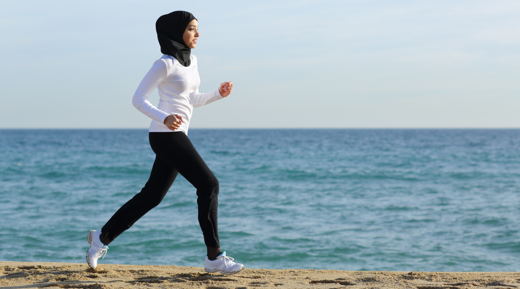 Women running