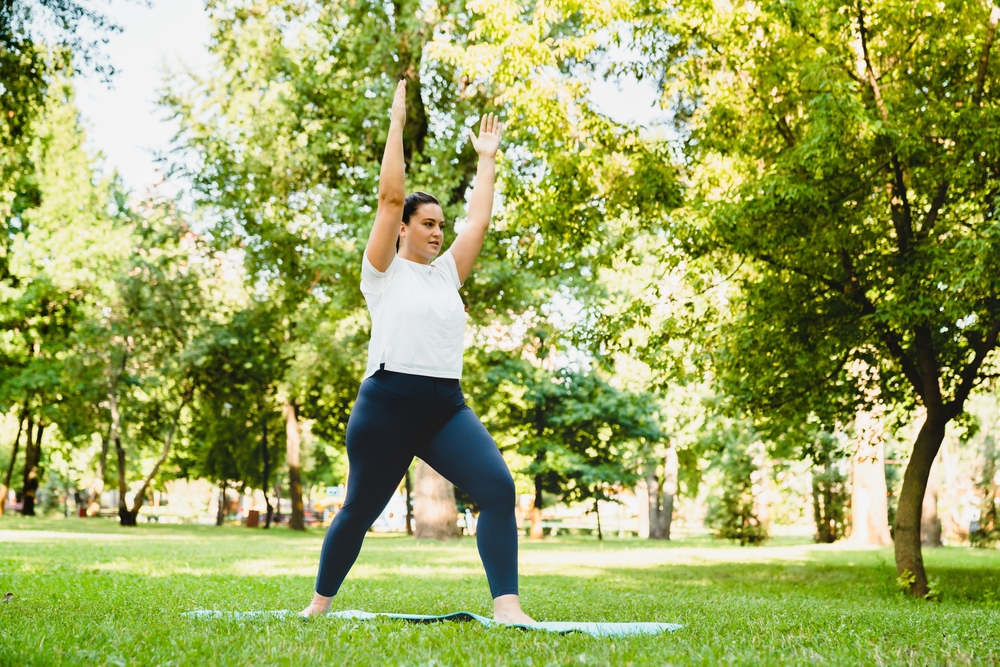 Women exercising